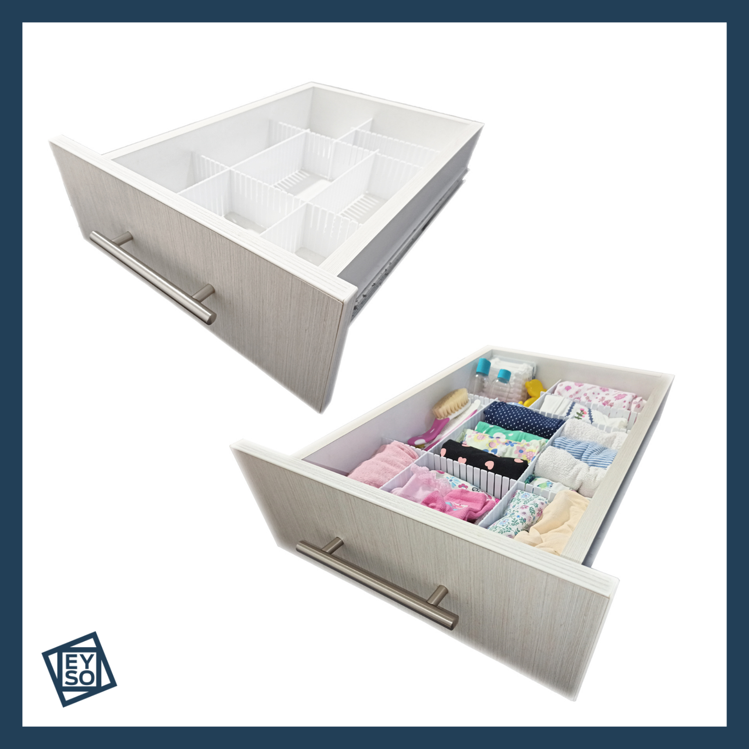 schubladen-teiler-set - OrdnungsSchwabe und EYSO Home gemeinsam zu mehr